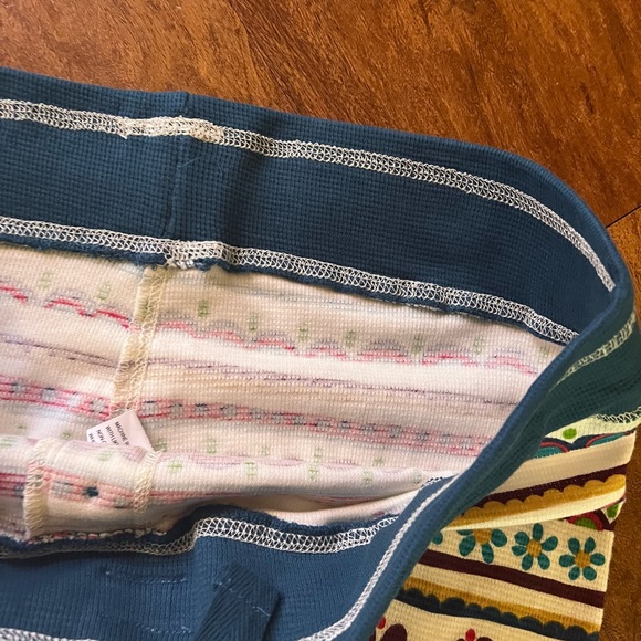 Lazy bone pajama set thermo print flower multicolor sz xs NWOT - Picture 5 of 7